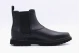 Calvin Klein Eva Mid Chelsea Leather Ανδρικά Μποτάκια Μόδας Μαύρα