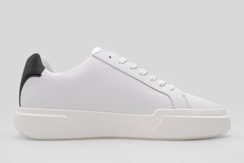 Calvin Klein Avenue Leather Logo Sneakers (YM0YM01344 01W)