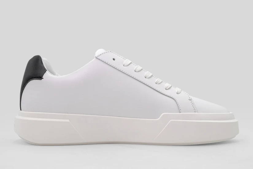 Calvin Klein Leather Durable Traction Nyc Ανδρικά Sneakers