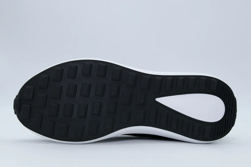 Calvin Klein Athleisure Runner Ανδρικά Sneakers Μαύρα, Λευκά