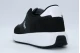 Calvin Klein Athleisure Runner Ανδρικά Sneakers Μαύρα, Λευκά