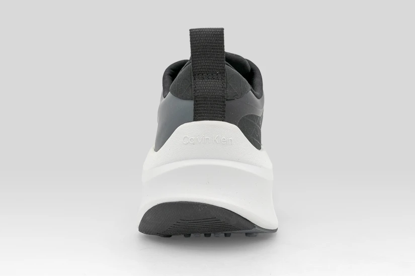 Calvin Klein Emblem Logo Chunky Runner Ανδρικά Sneakers Μαύρα, Λευκά