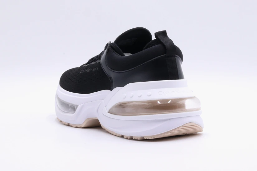 Calvin Klein Chunky Comfair Sock Γυναικεία Sneakers Μαύρα, Λευκά