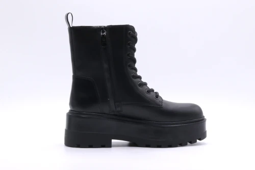 Calvin Klein Flatform High Lace Up Mg Dl Μποτάκια Μόδας (YW0YW01535 0GJ)