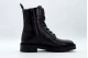 Calvin Klein Combat Boot Mid Γυναικεία Μποτάκια Μαύρα