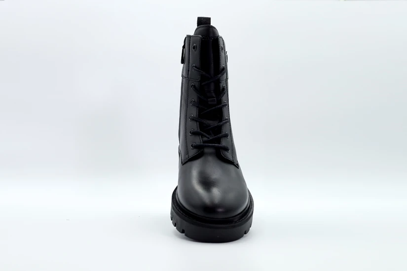 Calvin Klein Combat Boot Mid Γυναικεία Μποτάκια Μαύρα