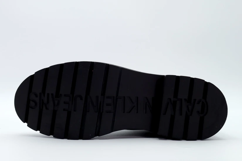 Calvin Klein Combat Boot Mid Γυναικεία Μποτάκια Μαύρα