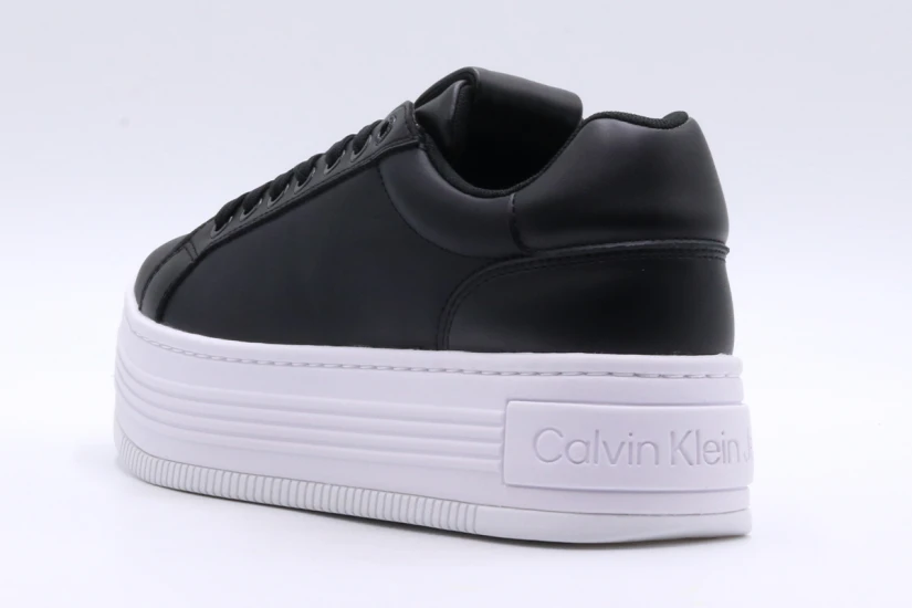 Calvin Klein Bold Platform Low Γυναικεία Sneakers Μαύρα, Λευκά