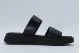 Calvin Klein Slide Double Strap Σανδάλια Μαύρα