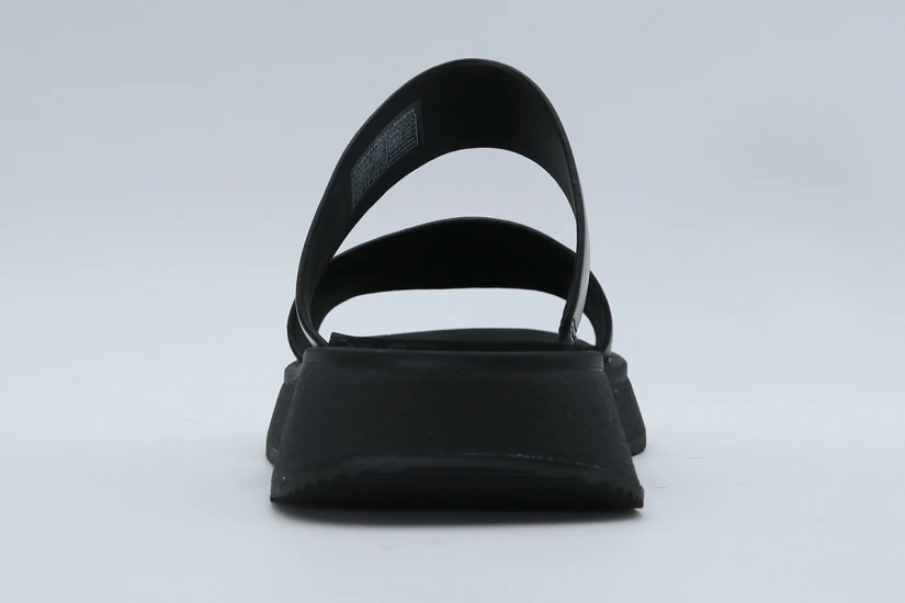 Calvin Klein Slide Double Strap Σανδάλια Μαύρα