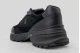 Calvin Klein Leather And Breathable Mesh Γυναικεία Sneakers Μαύρα
